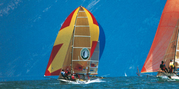 Sailing on Lake Garda